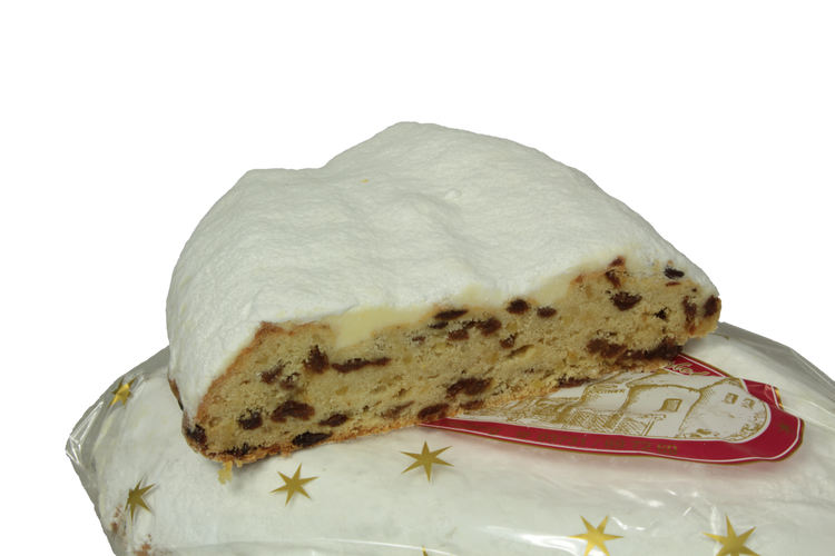 halber Butterrosinenstollen