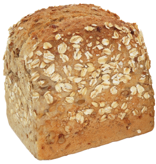 Dinkelbrot mit Haferflocken in der Kastenform 500g