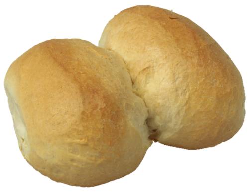 einzelne Franzsemmel (Weizenbrötchen)