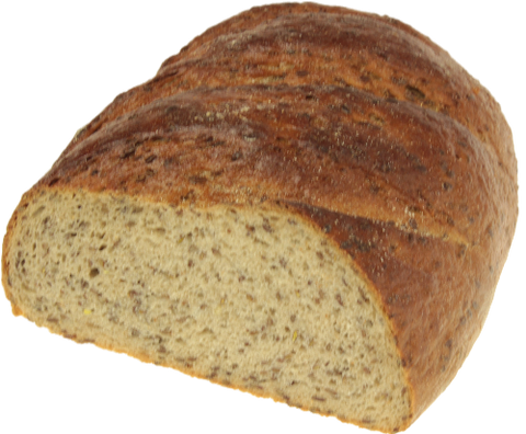 halbes Leinsaatenbrot