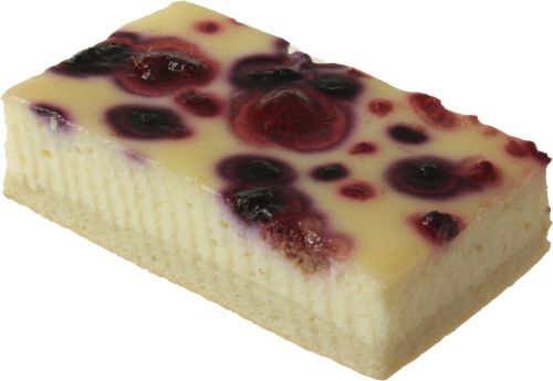 Quarkkuchen mit Heidelbeeren