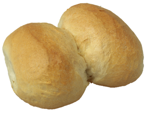 einzelne Franzsemmel (Weizenbrötchen)